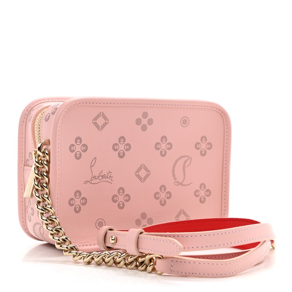 Christian Louboutin RADIOLOUBI Loubinthesky Perforated Chain Crossbody Bag $1250 - Picture 5 of 8